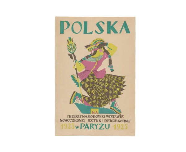 Zofia Stryjeńska - Polska na międzynarodowej wystawie Nowoczesnej sztuki dekoracyjnej w Paryżu 1925 (M)