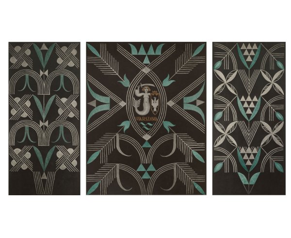 Sgraffito „Warszawa” 1925r